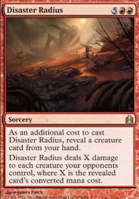 Disaster Radius - MTG Commander