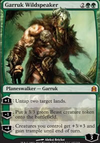 Garruk Wildspeaker - MTG Commander