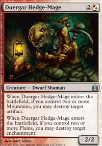 Duergar Hedge-Mage - MTG Commander