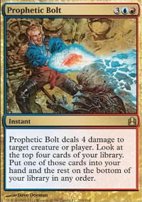 Prophetic Bolt - MTG Commander
