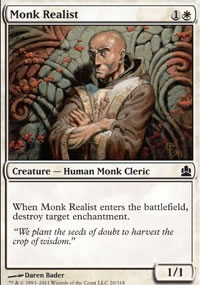 Monk Realist - MTG Commander