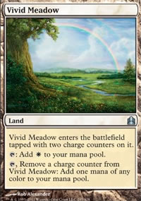 Vivid Meadow - MTG Commander