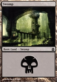 Swamp 4 - MTG Commander
