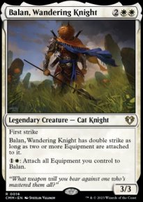 Balan, Wandering Knight 1 - Commander Masters