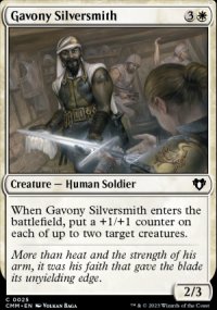 Gavony Silversmith - Commander Masters