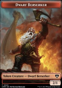 Dwarf Berserker - Commander Masters