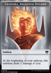 Emblem Chandra, Awakened Inferno - Commander Masters