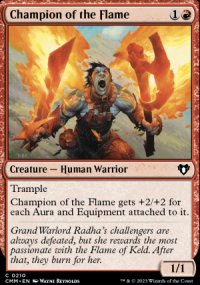 Champion of the Flame - Commander Masters