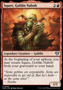 Squee, Goblin Nabob - Commander Masters
