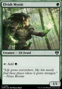Elvish Mystic 1 - Commander Masters