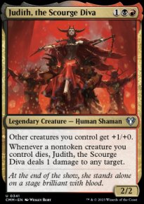 Judith, the Scourge Diva - Commander Masters