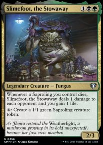 Slimefoot, the Stowaway - Commander Masters