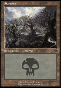 Swamp 1 - Commander Masters