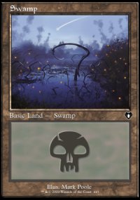 Swamp 3 - Commander Masters