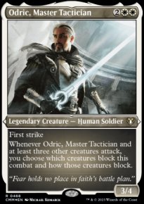 Odric, Master Tactician - Commander Masters