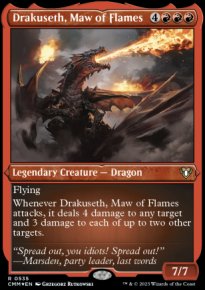 Drakuseth, Maw of Flames - Commander Masters