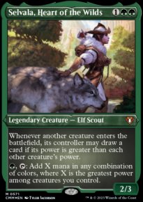 Selvala, Heart of the Wilds 2 - Commander Masters