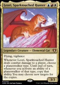 Leori, Sparktouched Hunter - Commander Masters