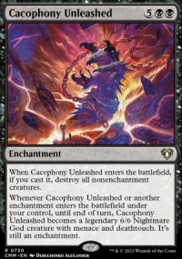 Cacophony Unleashed 1 - Commander Masters