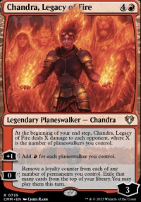 Chandra, Legacy of Fire - Commander Masters