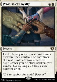 Promise of Loyalty - Commander Masters