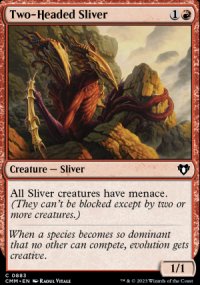 Two-Headed Sliver - Commander Masters