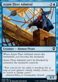 Azure Fleet Admiral - Commander Legends