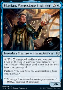 Glacian, Powerstone Engineer 1 - Commander Legends