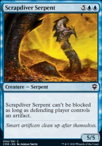 Scrapdiver Serpent - Commander Legends
