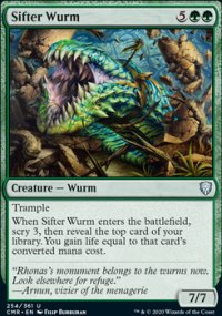 Sifter Wurm - Commander Legends