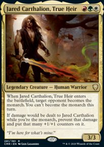 Jared Carthalion, True Heir 1 - Commander Legends
