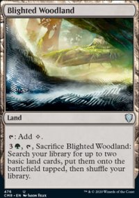 Blighted Woodland - Commander Legends