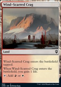 Wind-Scarred Crag - Commander Legends