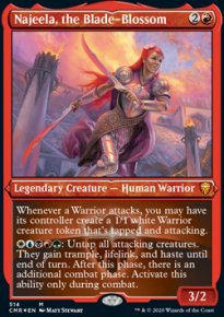 Najeela, the Blade-Blossom - Commander Legends
