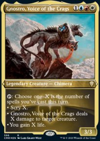 Gnostro, Voice of the Crags 2 - Commander Legends