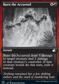 Burn the Accursed - Innistrad: Double Feature