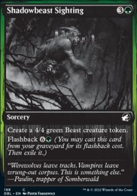 Shadowbeast Sighting - Innistrad: Double Feature