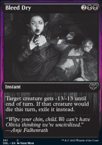 Bleed Dry - Innistrad: Double Feature