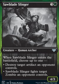Sawblade Slinger - Innistrad: Double Feature