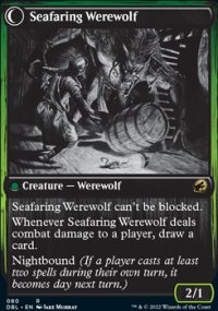 Seafaring Werewolf - Innistrad: Double Feature
