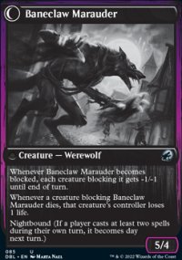 Baneclaw Marauder - Innistrad: Double Feature