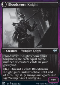 Bloodsworn Knight - Innistrad: Double Feature