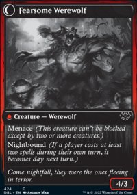 Fearsome Werewolf - Innistrad: Double Feature