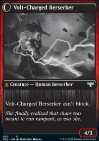 Volt-Charged Berserker - Innistrad: Double Feature
