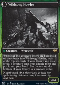 Wildsong Howler - Innistrad: Double Feature
