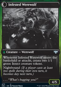 Infested Werewolf - Innistrad: Double Feature