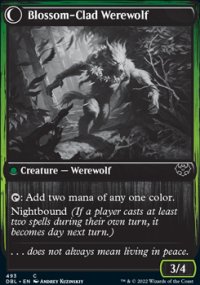 Blossom-Clad Werewolf - Innistrad: Double Feature