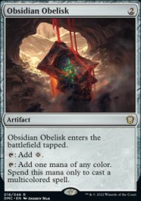 Obsidian Obelisk - Dominaria United Commander Decks