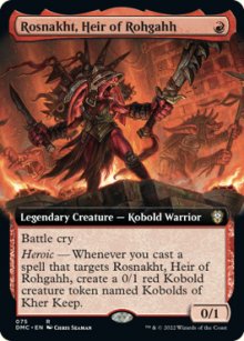 Rosnakht, Heir of Rohgahh - Dominaria United Commander Decks