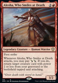 Alesha, Who Smiles at Death - Dominaria United Commander Decks